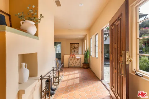 a very nice looking room with a large window