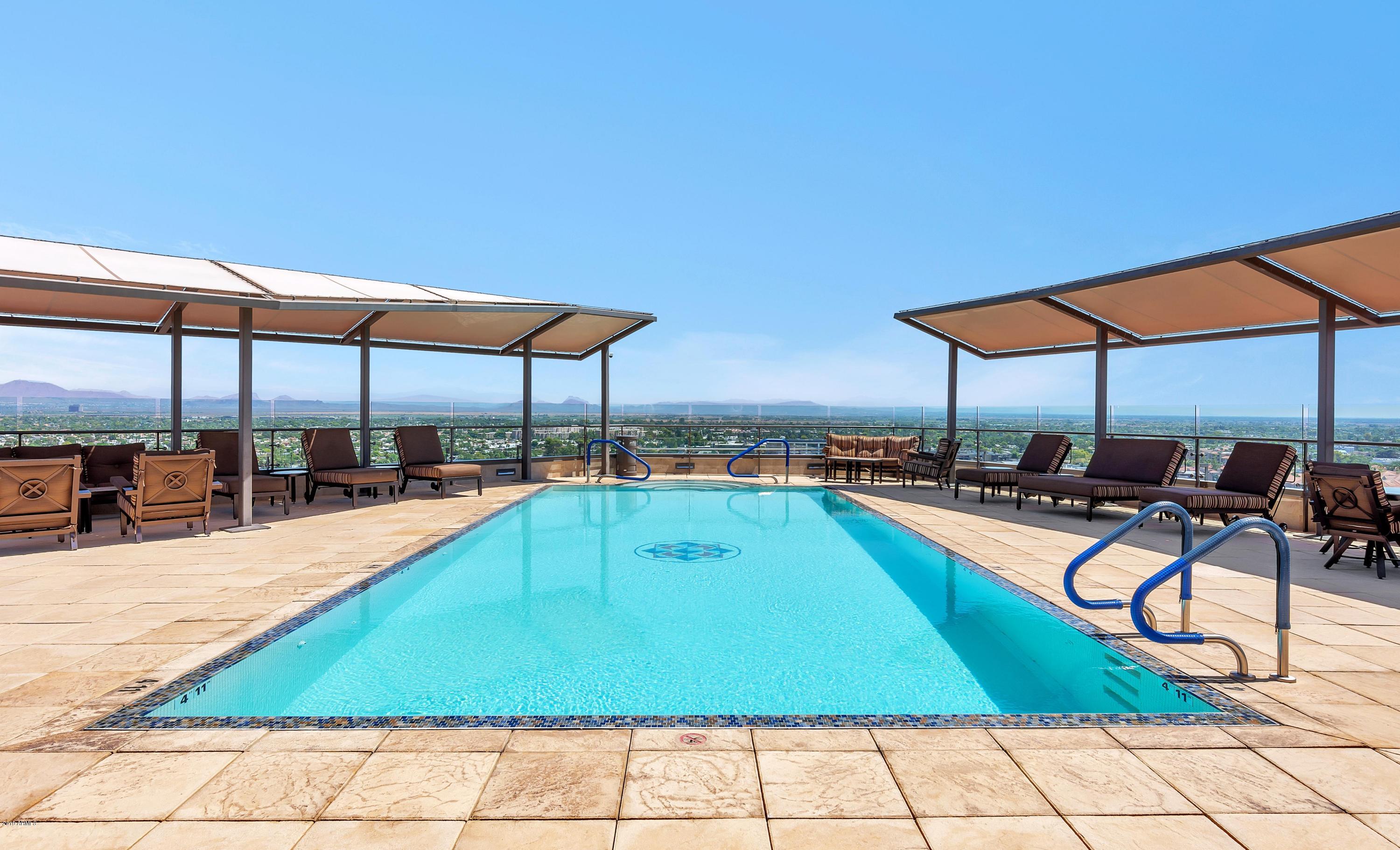 7181 East Camelback Road, Unit 502 Scottsdale, AZ 85251 - Photo 26 of 47 Rooftop Pool
