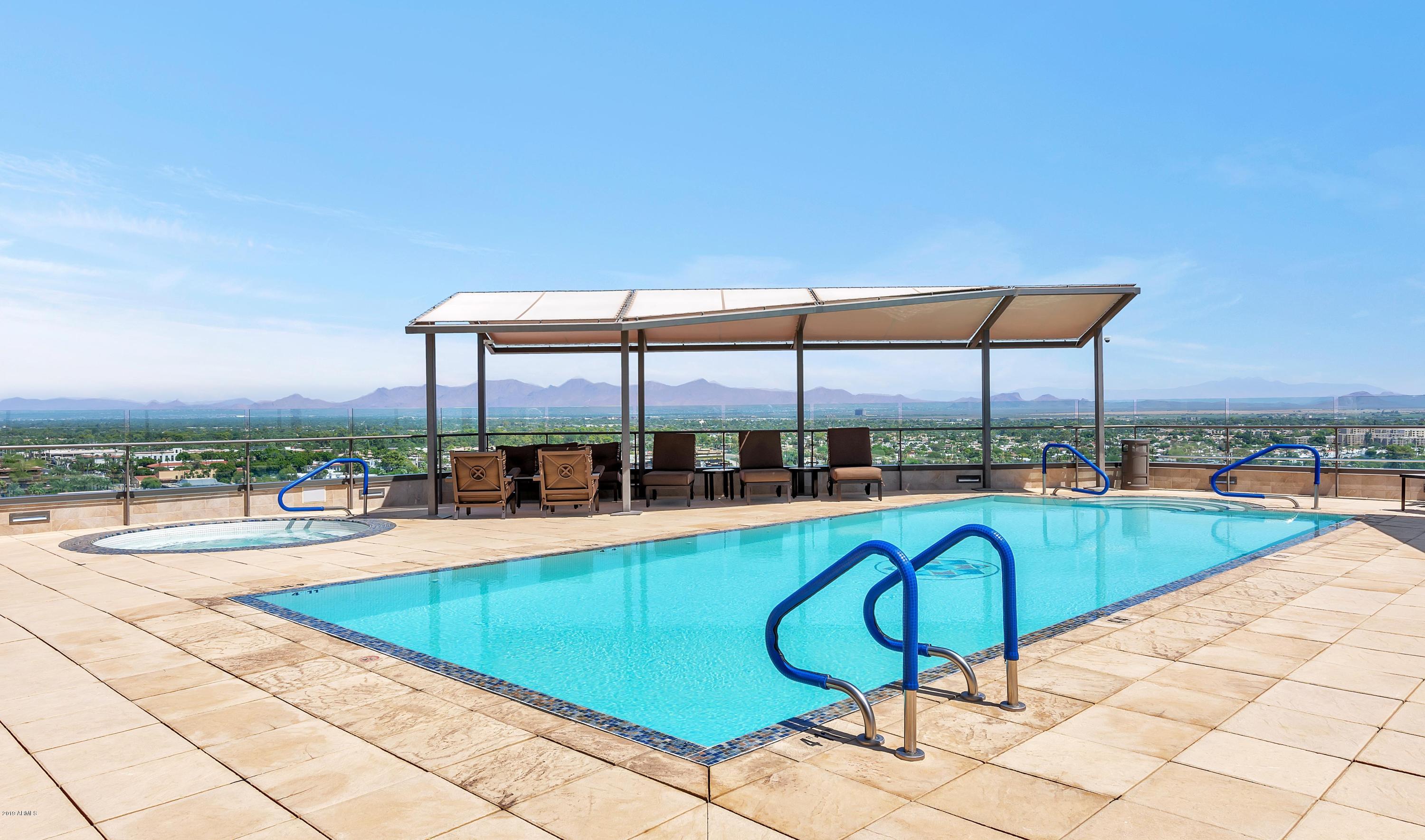 7181 East Camelback Road, Unit 502 Scottsdale, AZ 85251 - Photo 27 of 47 Rooftop Pool