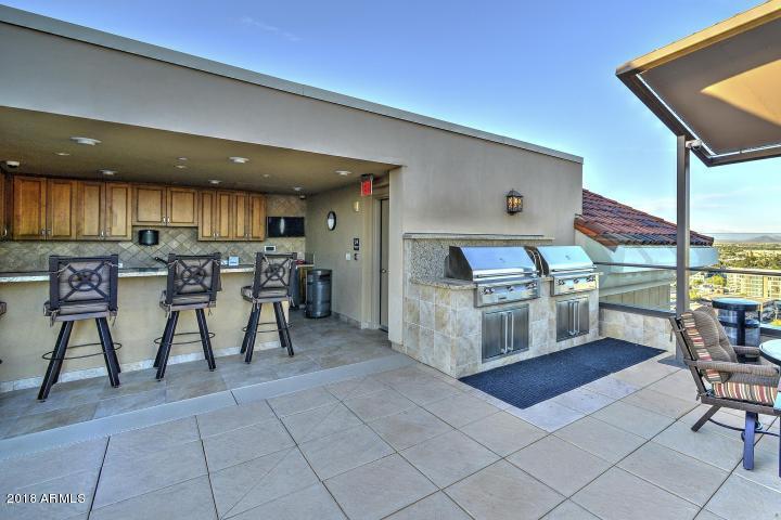 7181 East Camelback Road, Unit 502 Scottsdale, AZ 85251 - Photo 32 of 47 Pool BBQ