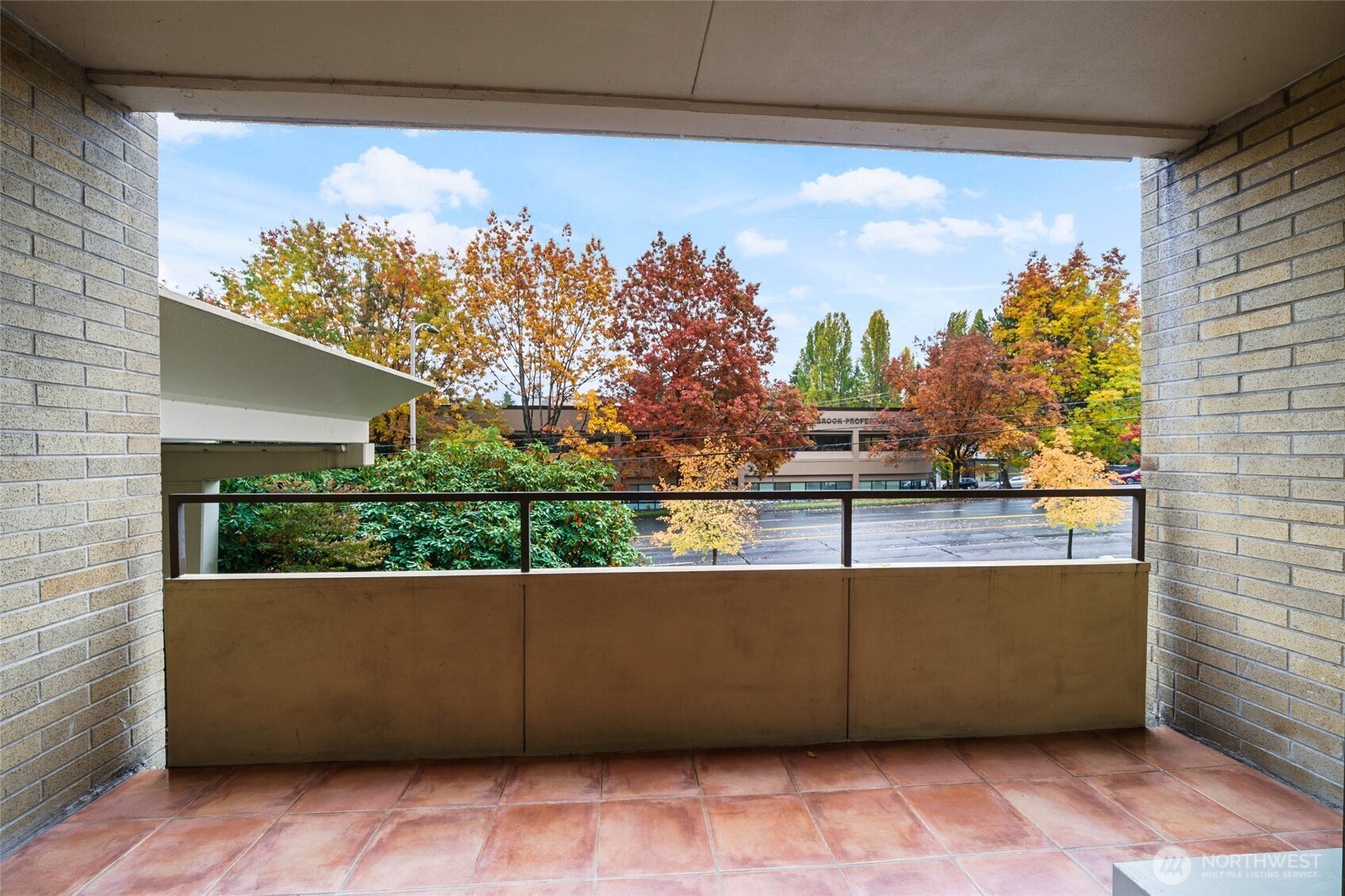 4545 Sand Point Way Northeast, Unit 203 Seattle, WA 98105 - Photo 5 of 28 a view of a back yard from a balcony