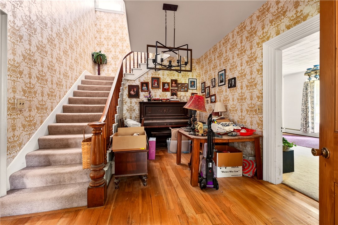 7780 Cold Springs Road Bath, NY 14810 - Photo 14 of 50 Gleaming hardwood floors and a classic staircase define this welcoming entry hall.