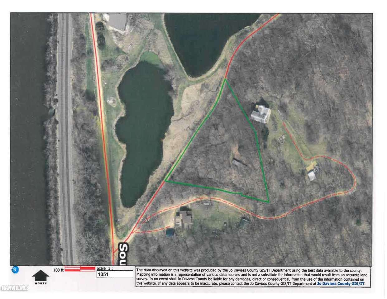 West Diggin Hill Road Hanover, IL 61041 - Photo 1 of 1 a aerial view of a highlighted house
