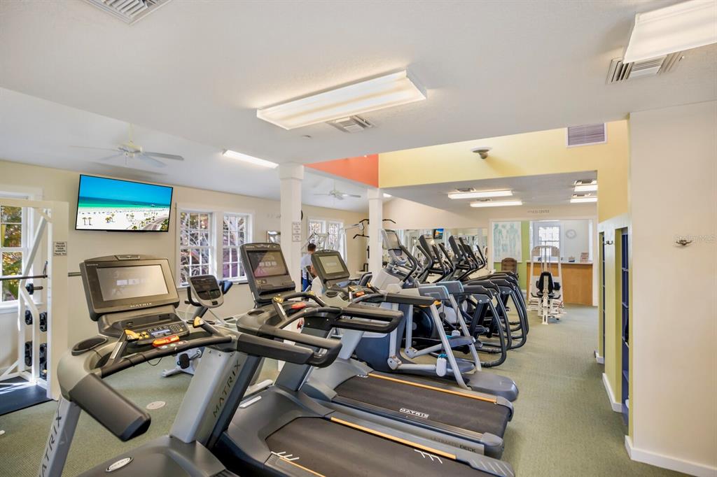 831 Harborshore Drive, Unit 1 Boca Grande, FL 33921 - Photo 76 of 81 a view of a room with gym equipment