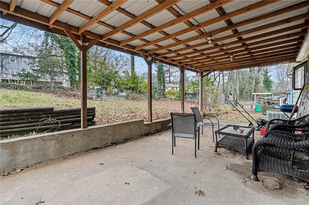 1995 Matt Drive Austell, GA 30168 - Photo 32 of 34 a view of porch with seating space