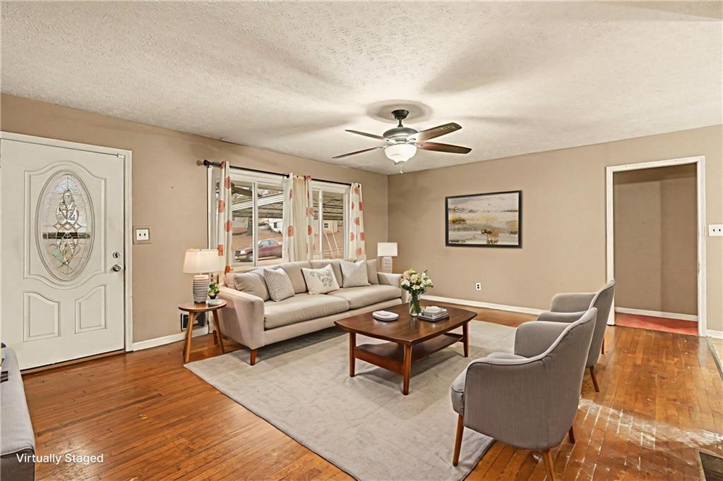 1995 Matt Drive Austell, GA 30168 - Photo 5 of 34 a living room with furniture and wooden floor