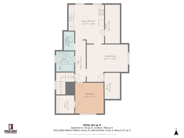 $1,525 | 535 Archer Avenue, Unit UPPER 2, St. Joseph, MI 49085
