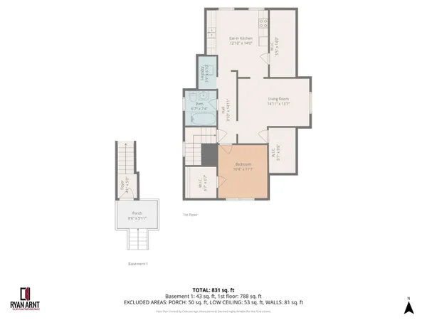$1,525 | 535 Archer Avenue, Unit UPPER 2, St. Joseph, MI 49085