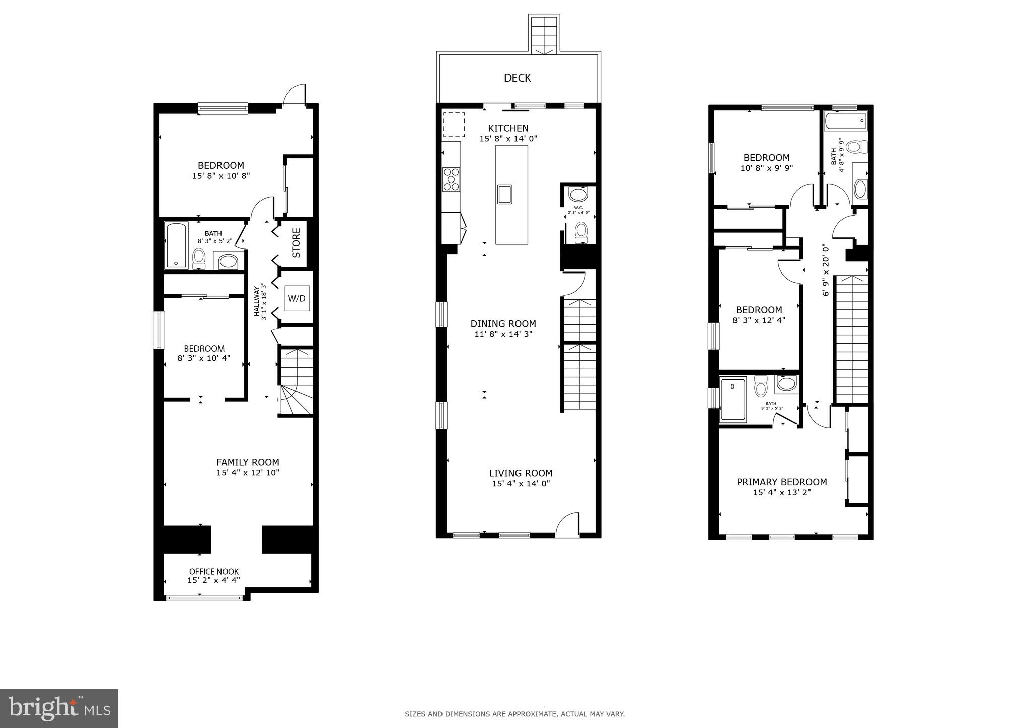 406 13th Street Northeast Washington, DC 20002 - Photo 36 of 36 Measurements deemed accurate but not guaranteed.