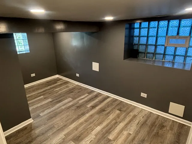 a view of a livingroom with a window