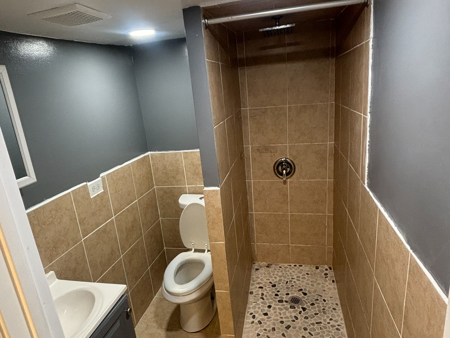 6322 South Morgan Street Chicago, IL 60621 - Photo 7 of 10 a bathroom with a toilet and a sink