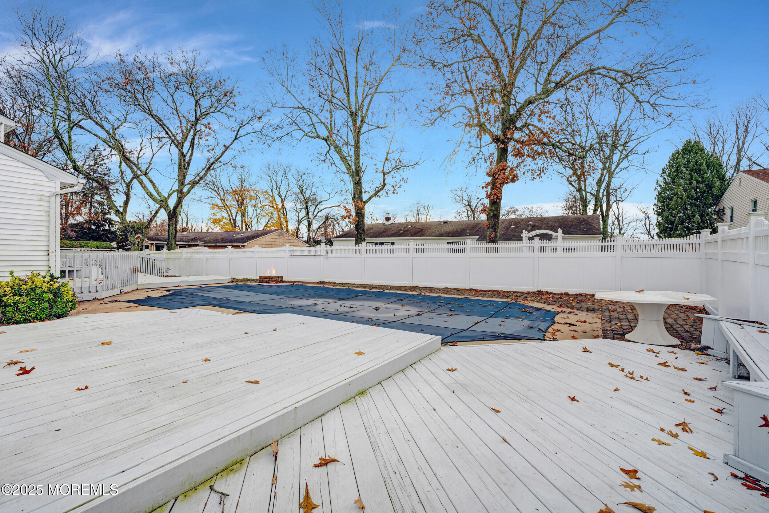 104 Pear Street Oakhurst, NJ 07755 - Photo 36 of 44 a view of a backyard of the house