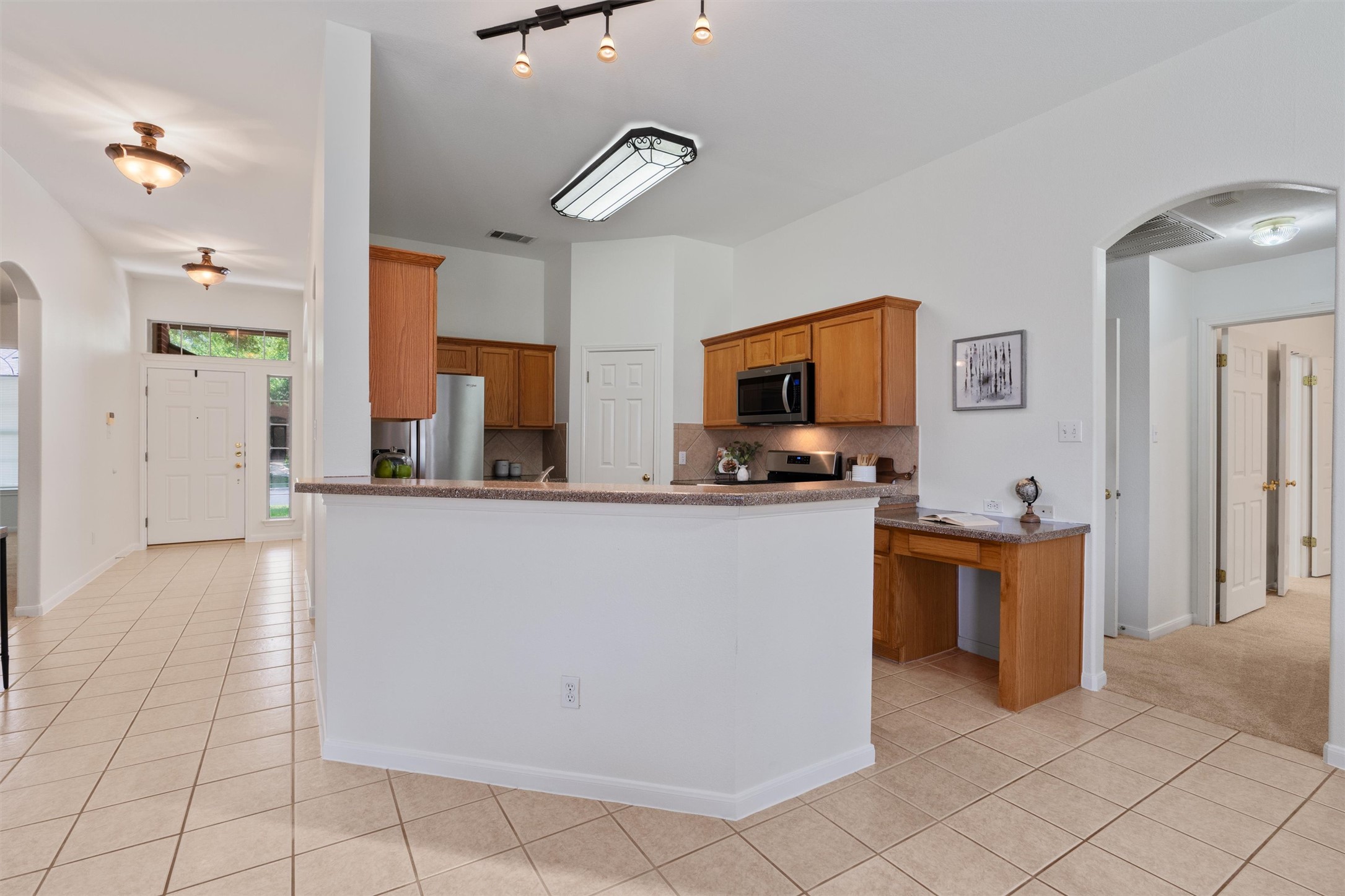 122 Copperwood Loop Round Rock, TX 78665 - Photo 8 of 40 The kitchen sits in the heart of the home.