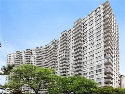 a front view of a building