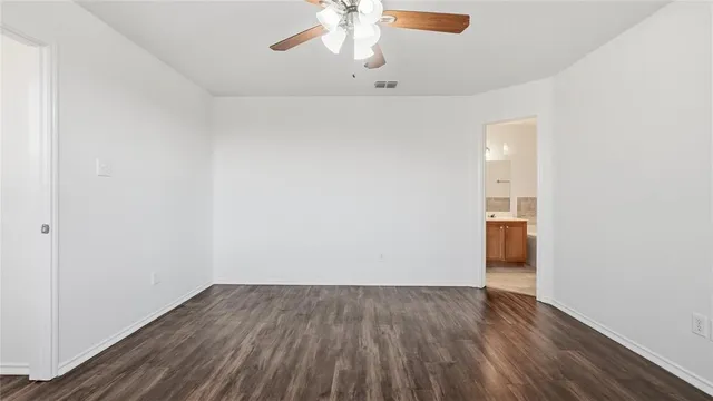wooden floor in an empty room