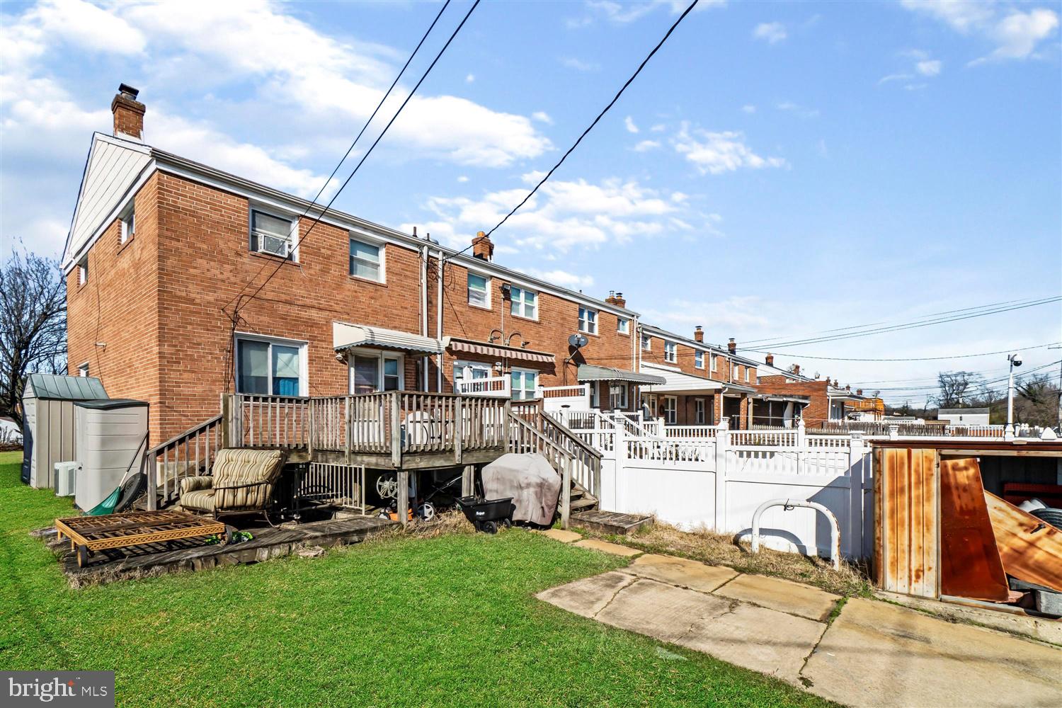 7823 Charlesmont Road Dundalk, MD 21222 - Photo 27 of 30 Wide Alley with Rear Parking Pad