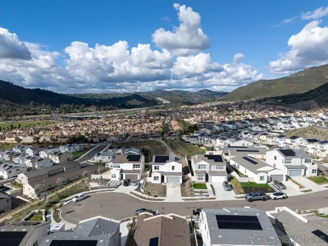 a view of a city with ocean