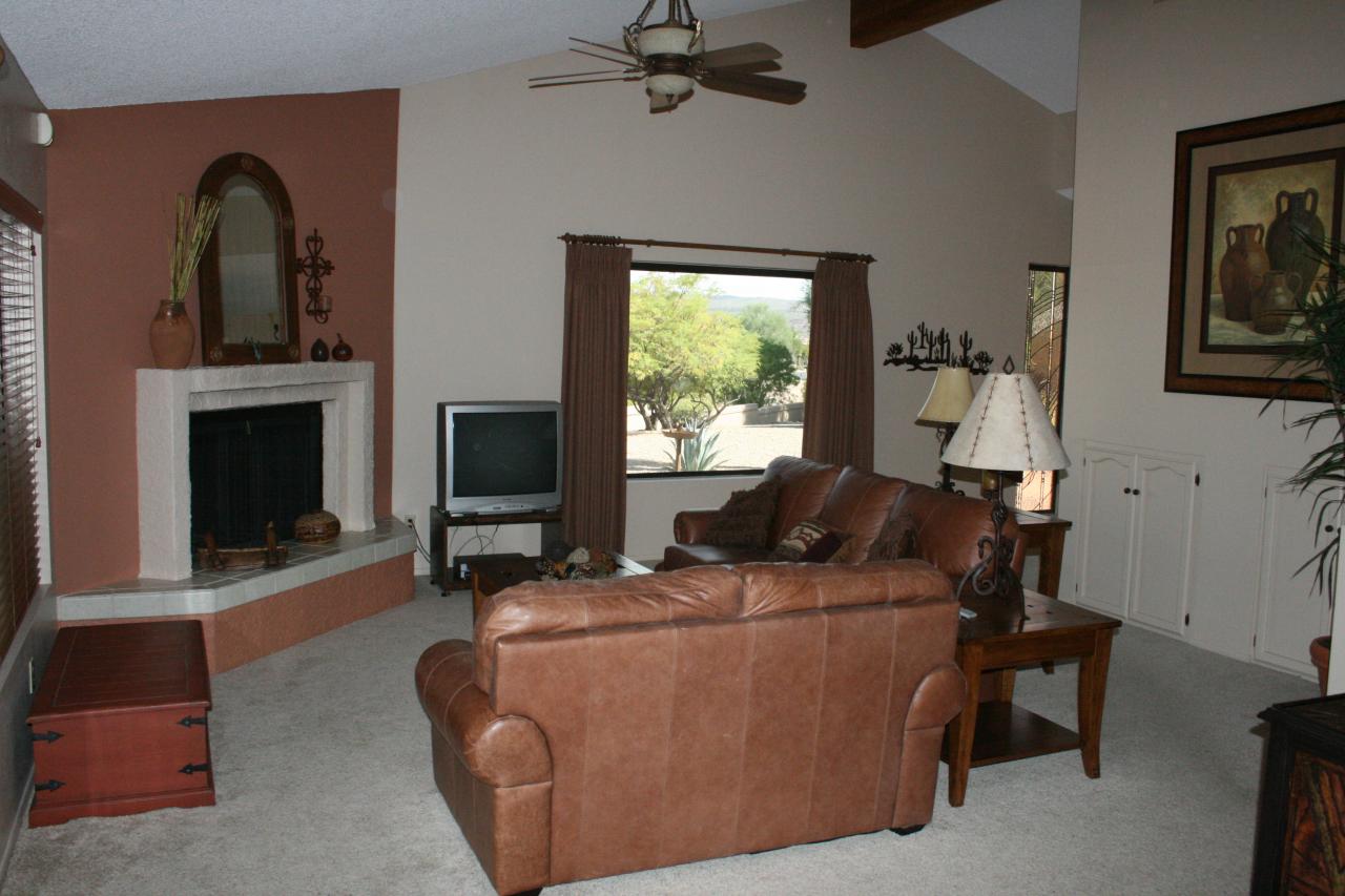 25609 Forest Road, Unit 6 Rio Verde, AZ 85263 - Photo 3 of 6 Great Room with fireplace