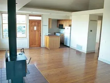 a room with storage and utility