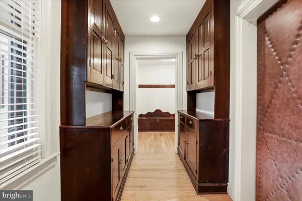 a bathroom with a shower and a toilet