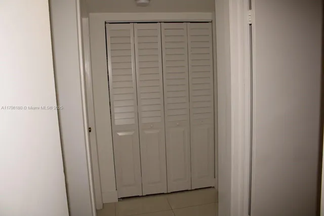 a view of front door