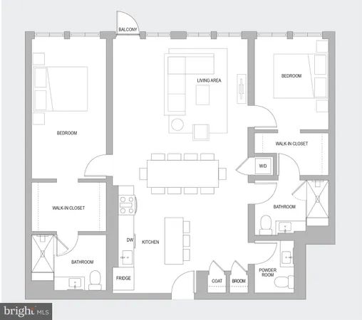 $6,045 | 1001 South Broad Street, Unit 2 BR AF, Philadelphia, PA 19147