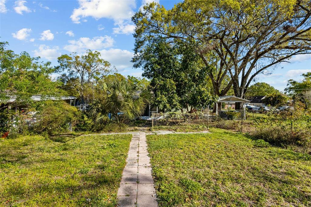 1908 West Fern Street Tampa, FL 33604 - Photo 30 of 47 a view of yard with swimming pool