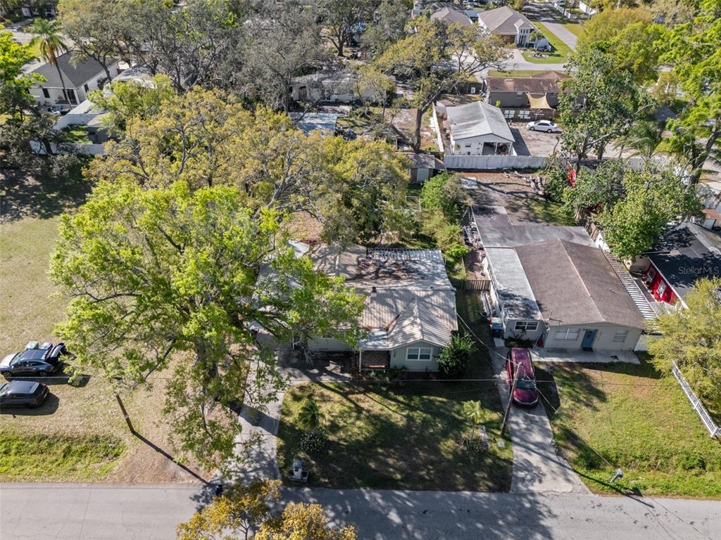1908 West Fern Street Tampa, FL 33604 - Photo 38 of 47 an aerial view of a house with a yard