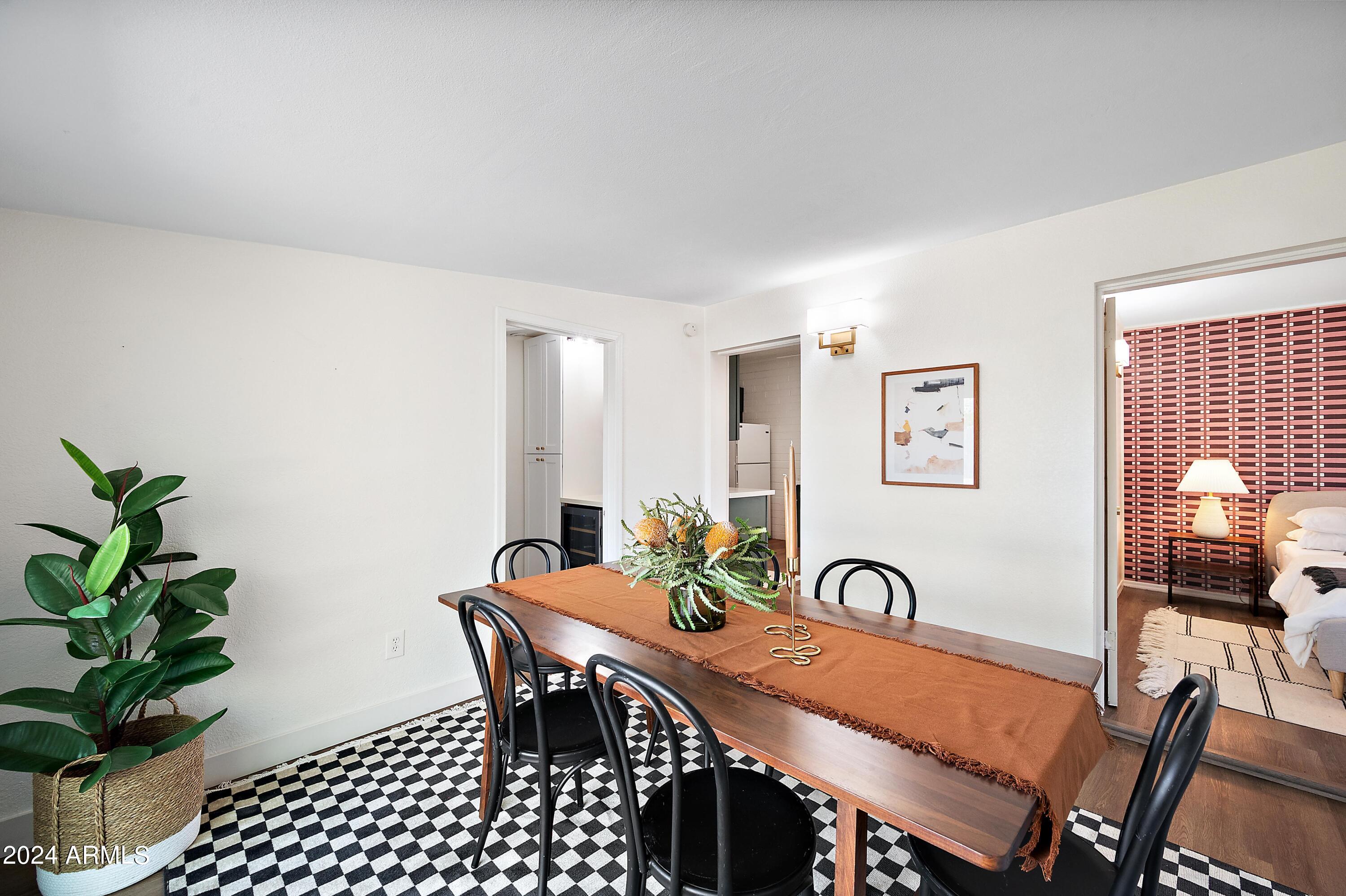 401 South Robert Road Tempe, AZ 85281 - Photo 14 of 35 a view of a dining room with furniture