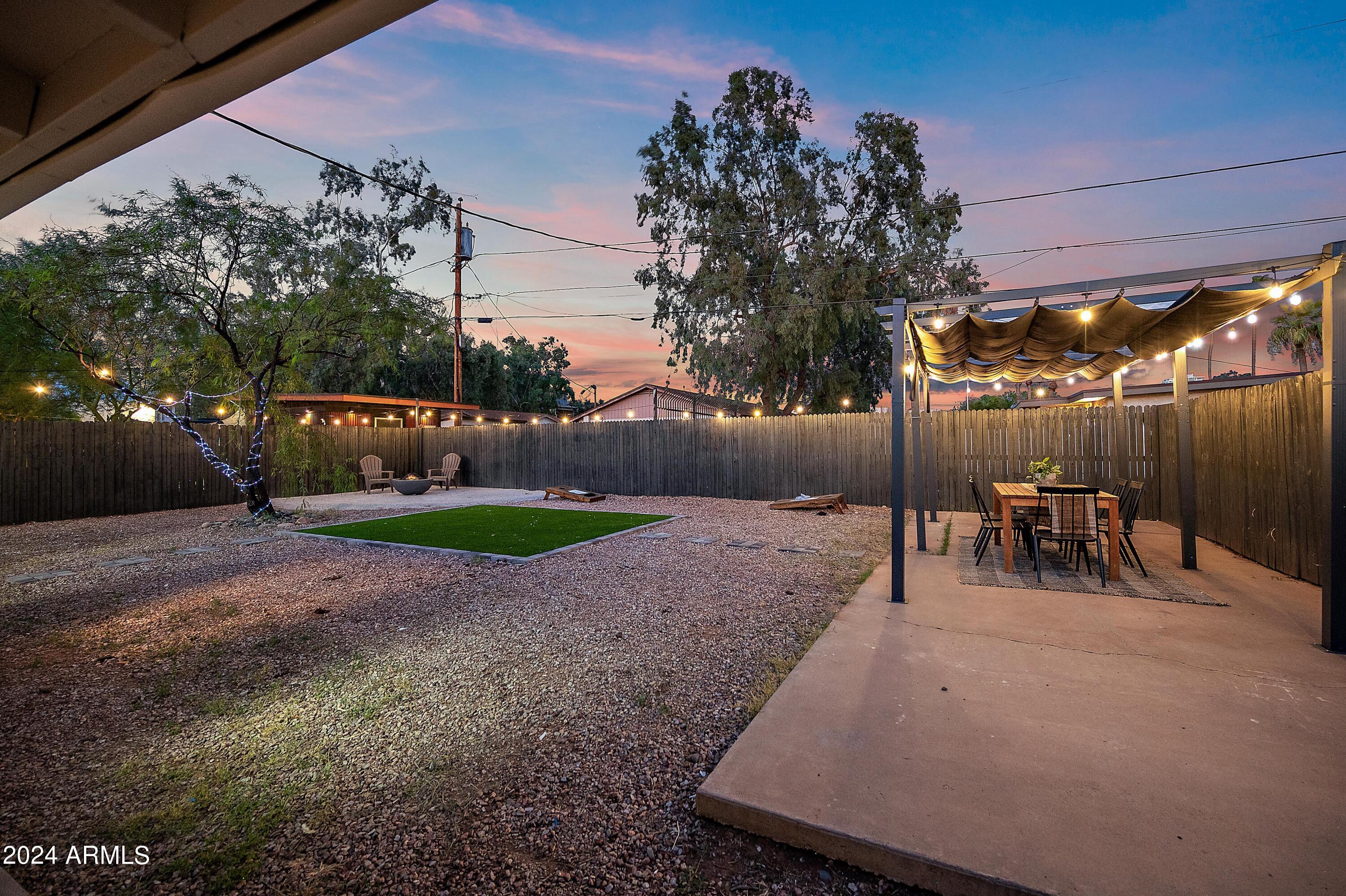 401 South Robert Road Tempe, AZ 85281 - Photo 27 of 35 a view of a backyard with a patio