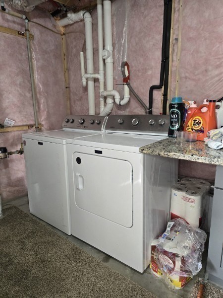 83 Comins Pond Road Warren, MA 01083 - Photo 22 of 29 a bathroom with a granite countertop sink and a mirror