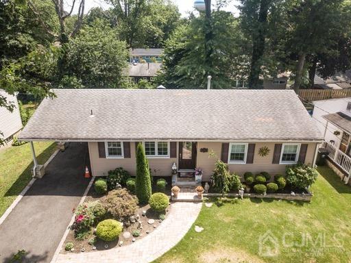18 Columbia Road Old Bridge, NJ 08859 - Photo 23 of 24 an aerial view of a house with swimming pool and sitting area