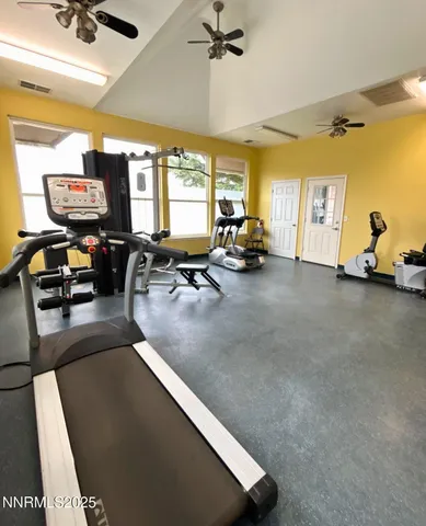 a view of a terrace with a yard