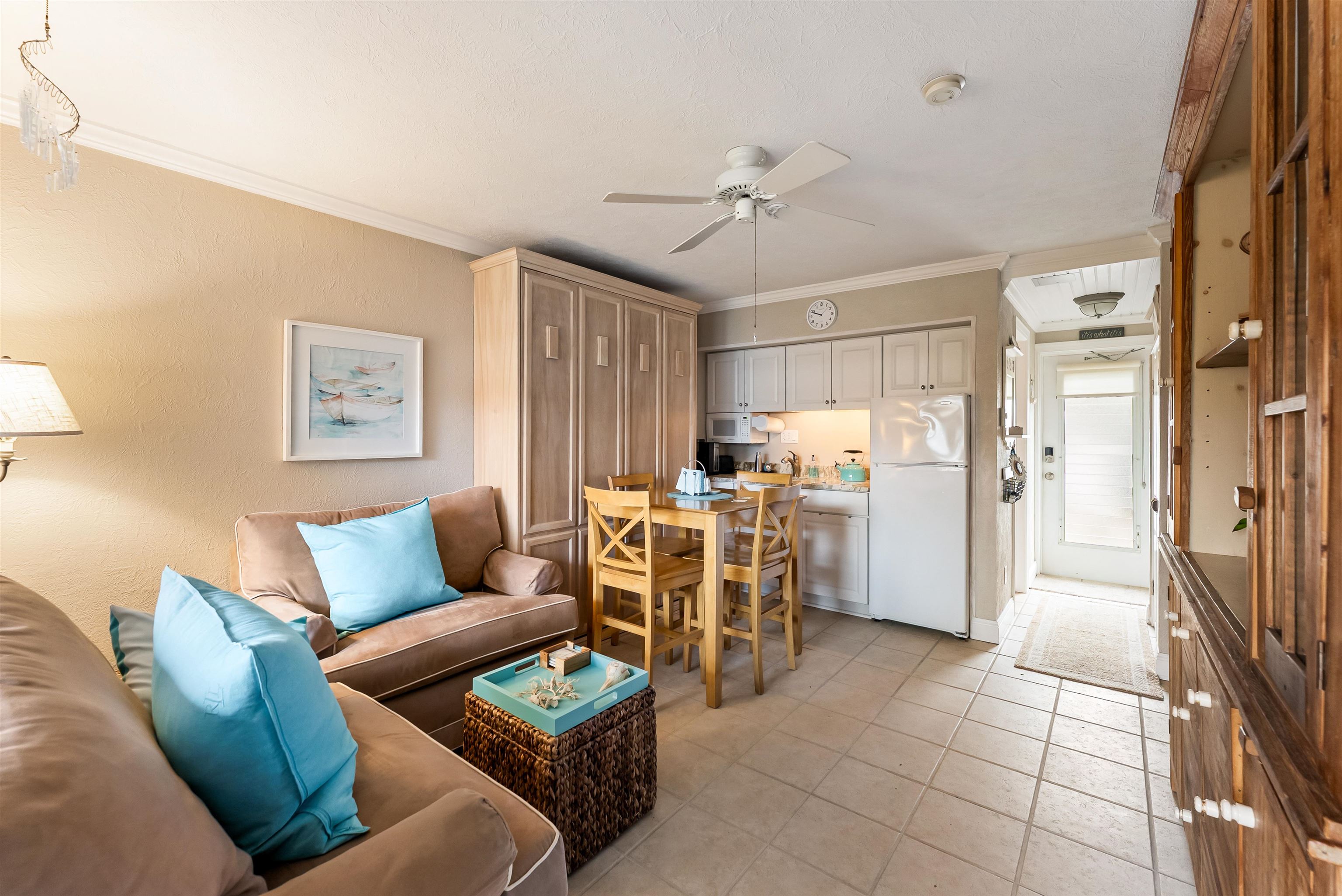 10120 3rd, Unit 4 Strathmere, NJ 08248 - Photo 5 of 14 a living room with furniture and a view of kitchen