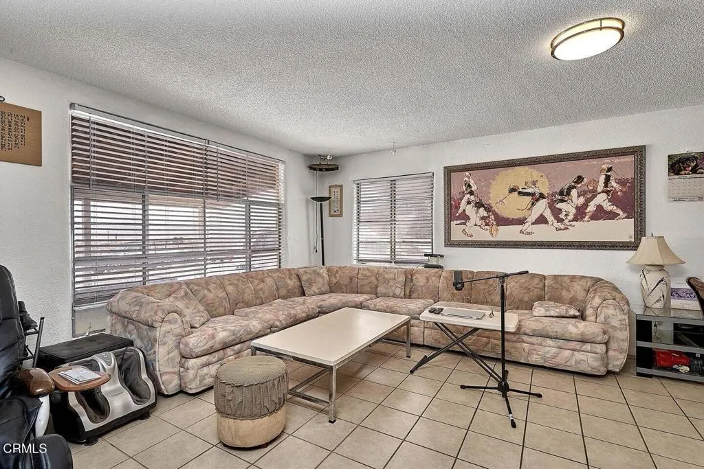 9125 Mesa Road Lucerne Valley, CA 92356 - Photo 15 of 55 a living room with furniture and a large window