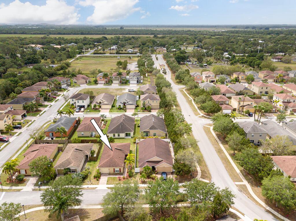 9704 Windrift Circle Fort Pierce, FL 34945 - Photo 19 of 19 Aerial Facing South