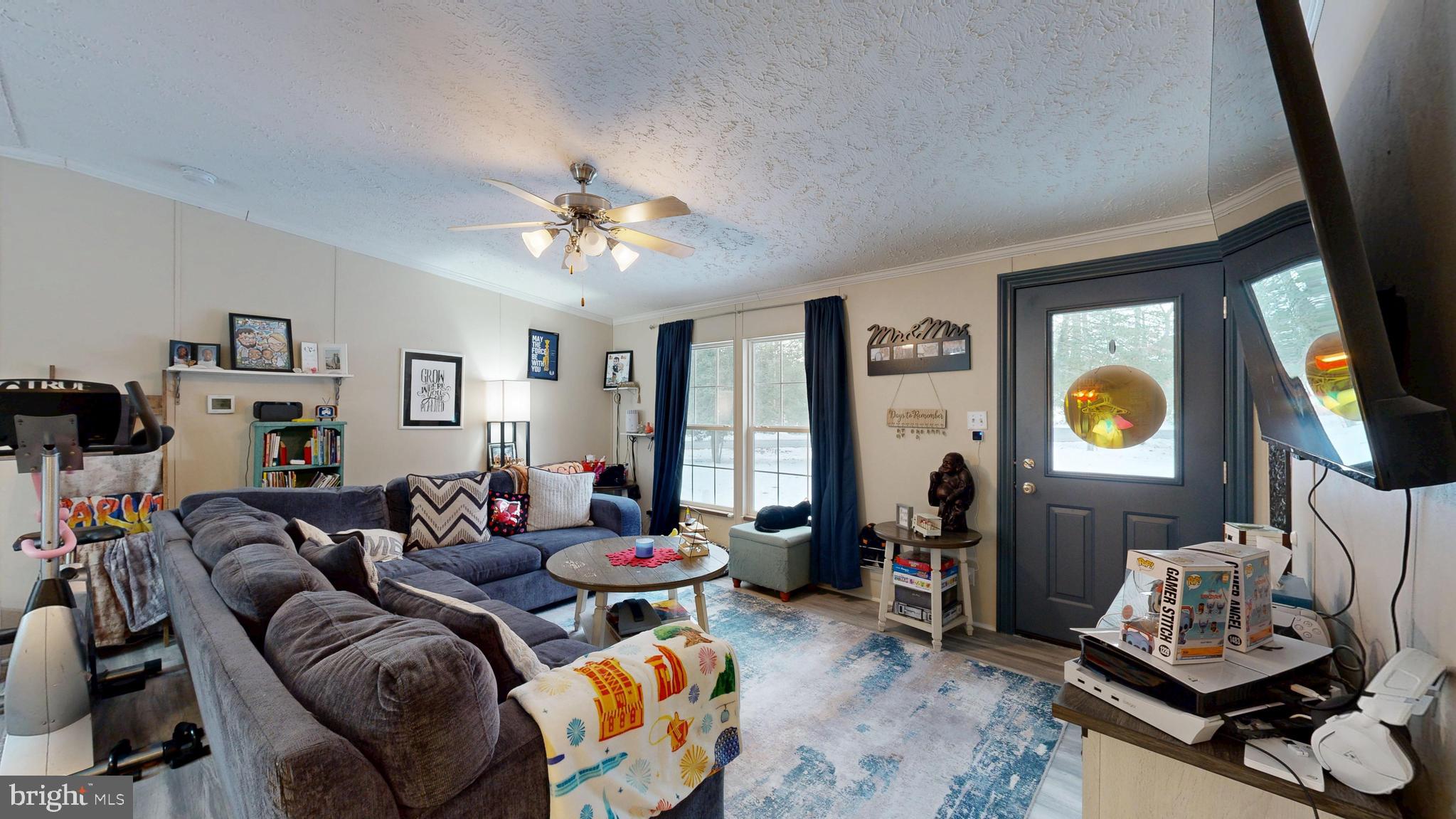 22901 Camp Arrowhead Road Lewes, DE 19958 - Photo 17 of 39 a living room with furniture a flat screen tv and a window