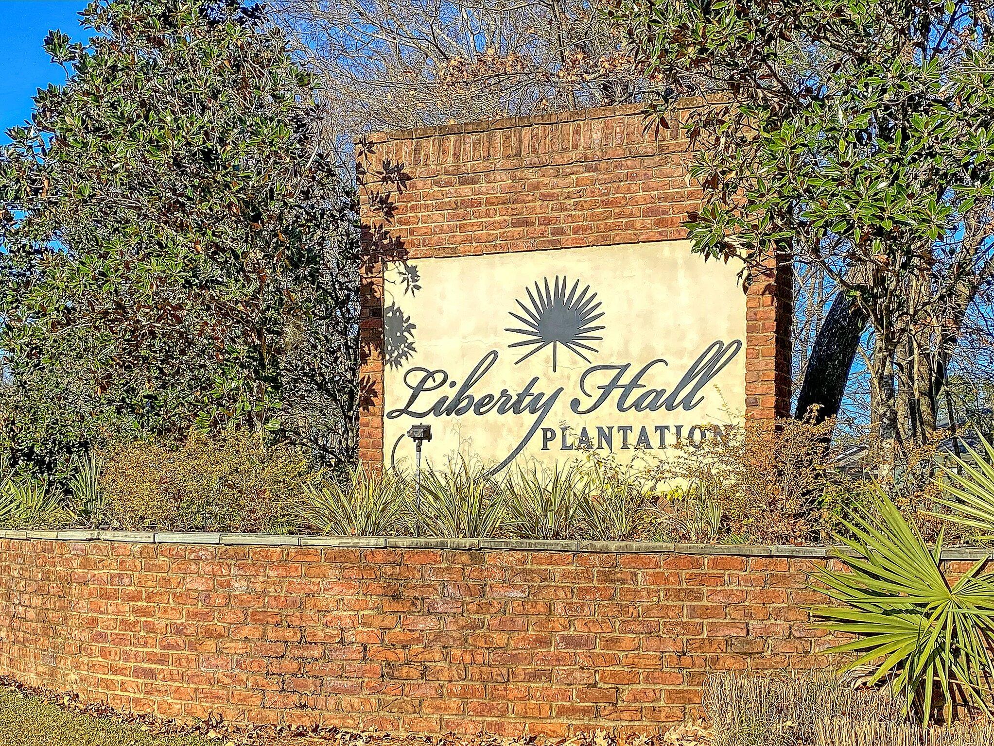 200 Woodward Road Goose Creek, SC 29445 - Photo 36 of 43 CREM_Liberty Hall Plantation - Main Sign