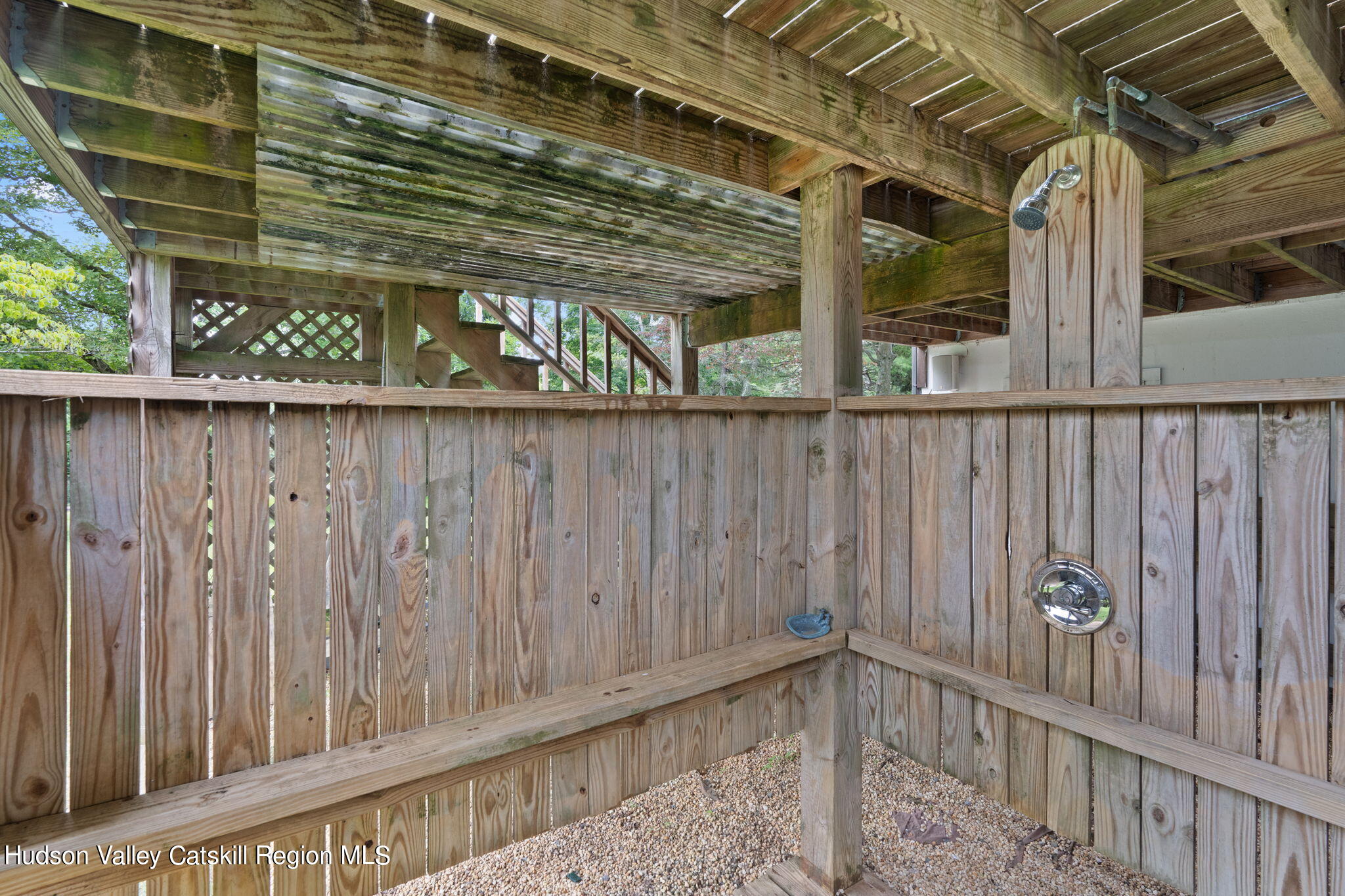 90 Highland Road Stone Ridge, NY 12484 - Photo 23 of 27 a view of outdoor space with wooden fence