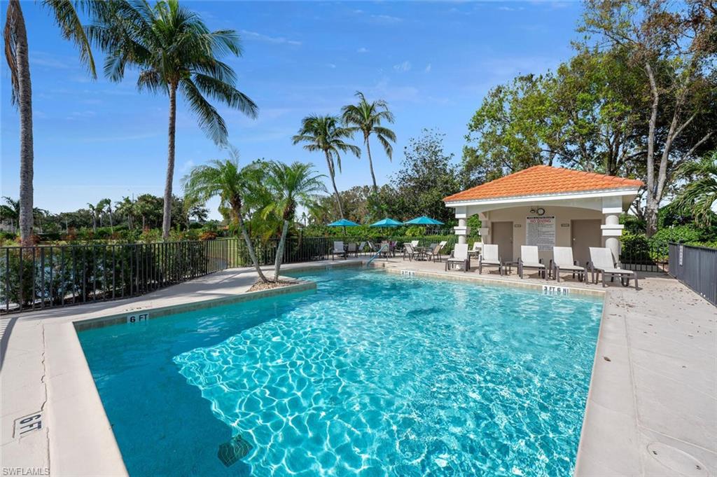 2585 Old Groves Road, Unit 104 Naples, FL 34109 - Photo 30 of 38 South Pool View 2