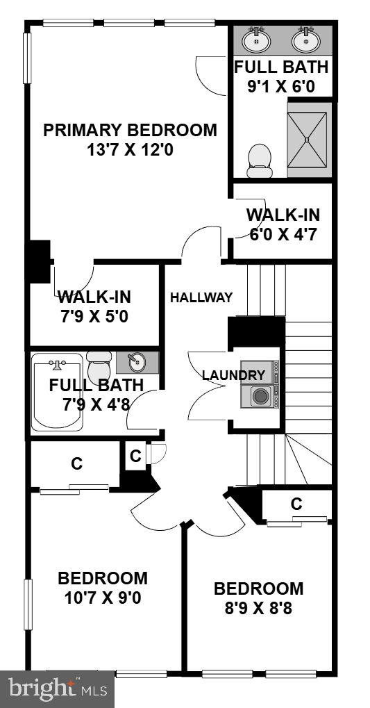 3230 Provider Way Germantown, MD 20874 - Photo 55 of 57 Upper Level Floor Plan