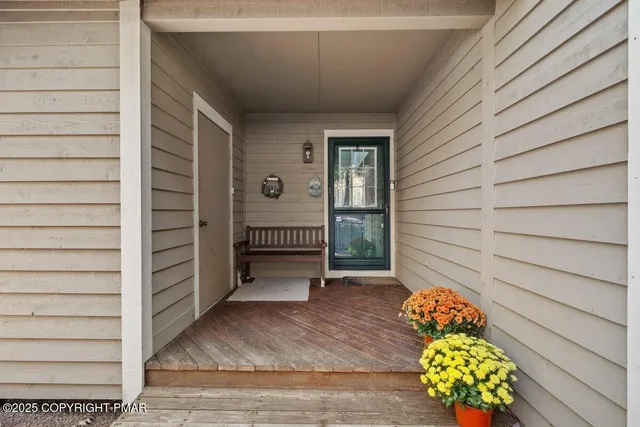 a view of an entryway with staircase