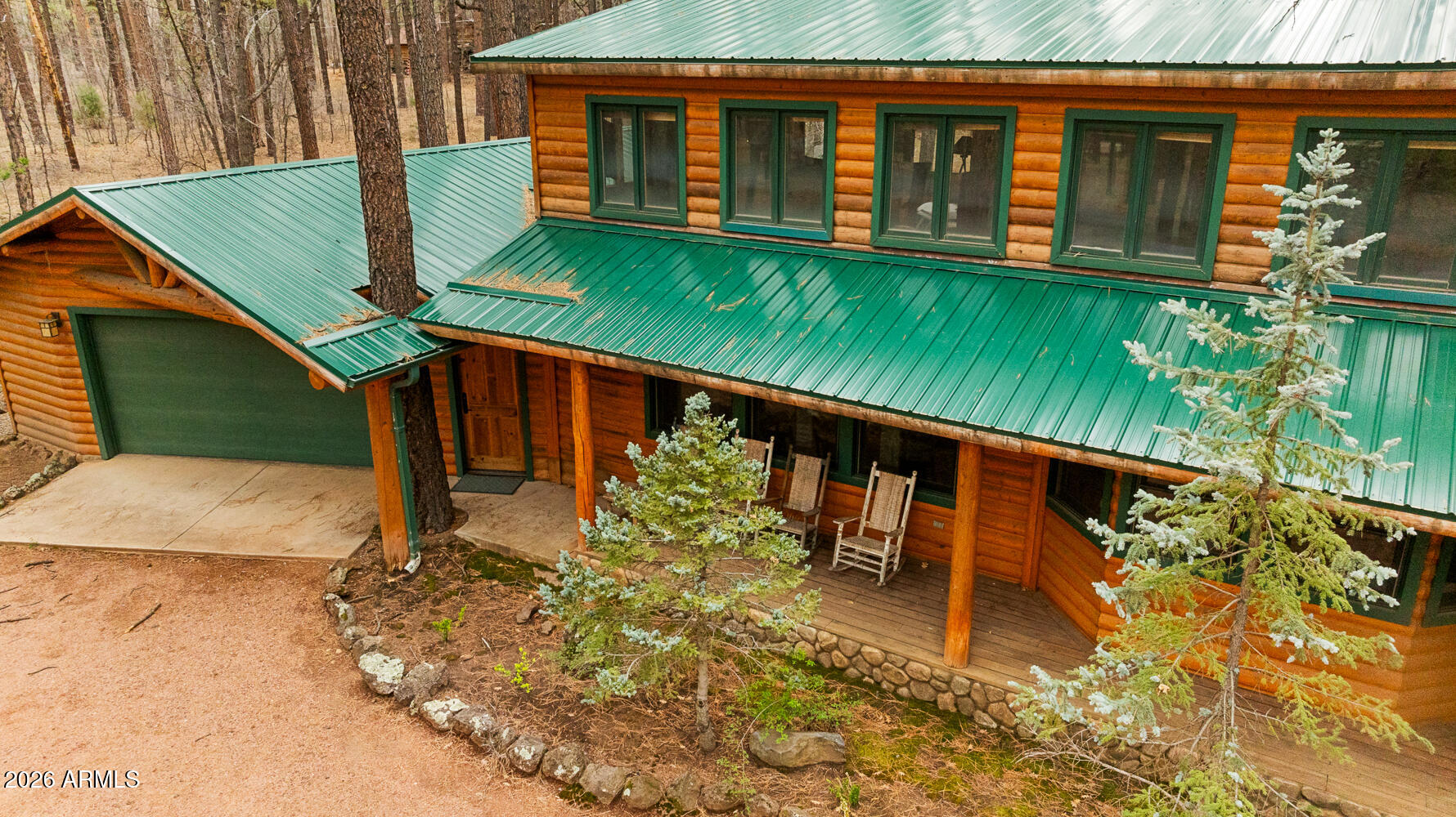 2539 Butterfly Lane Pinetop, AZ 85935 - Photo 7 of 61 a view of a house with a yard