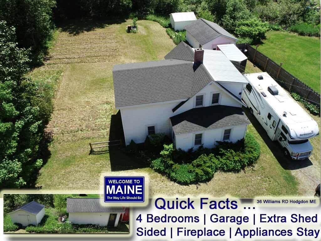 36 Williams Road Hodgdon, ME 04730 - Photo 1 of 40 set-36-williams-rd-hodgdon