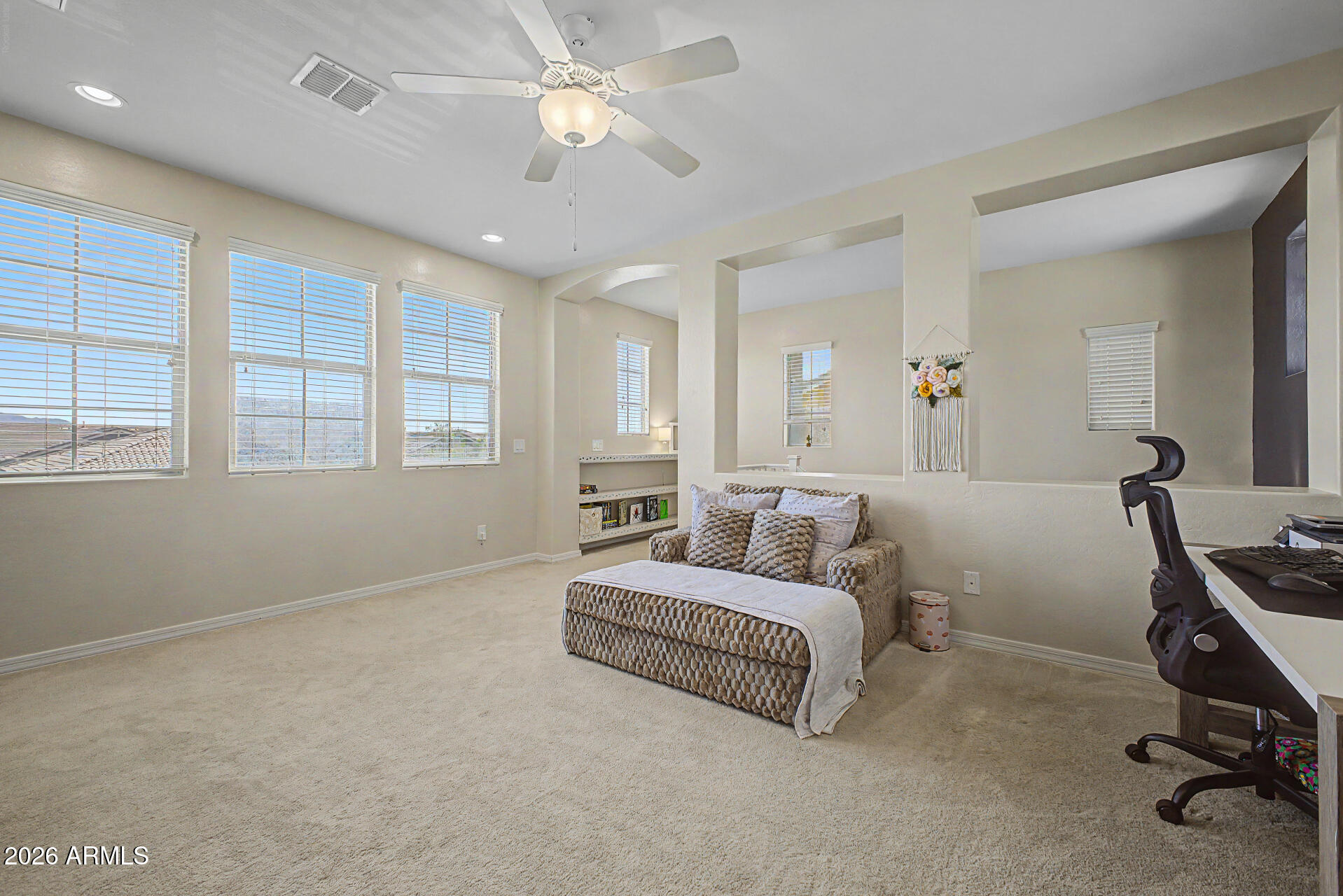 3940 East Turley Street Gilbert, AZ 85295 - Photo 28 of 50 a bedroom with bed and window
