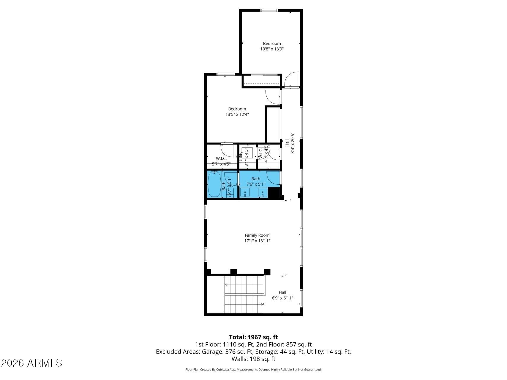 3940 East Turley Street Gilbert, AZ 85295 - Photo 45 of 50 a picture of a floor plan
