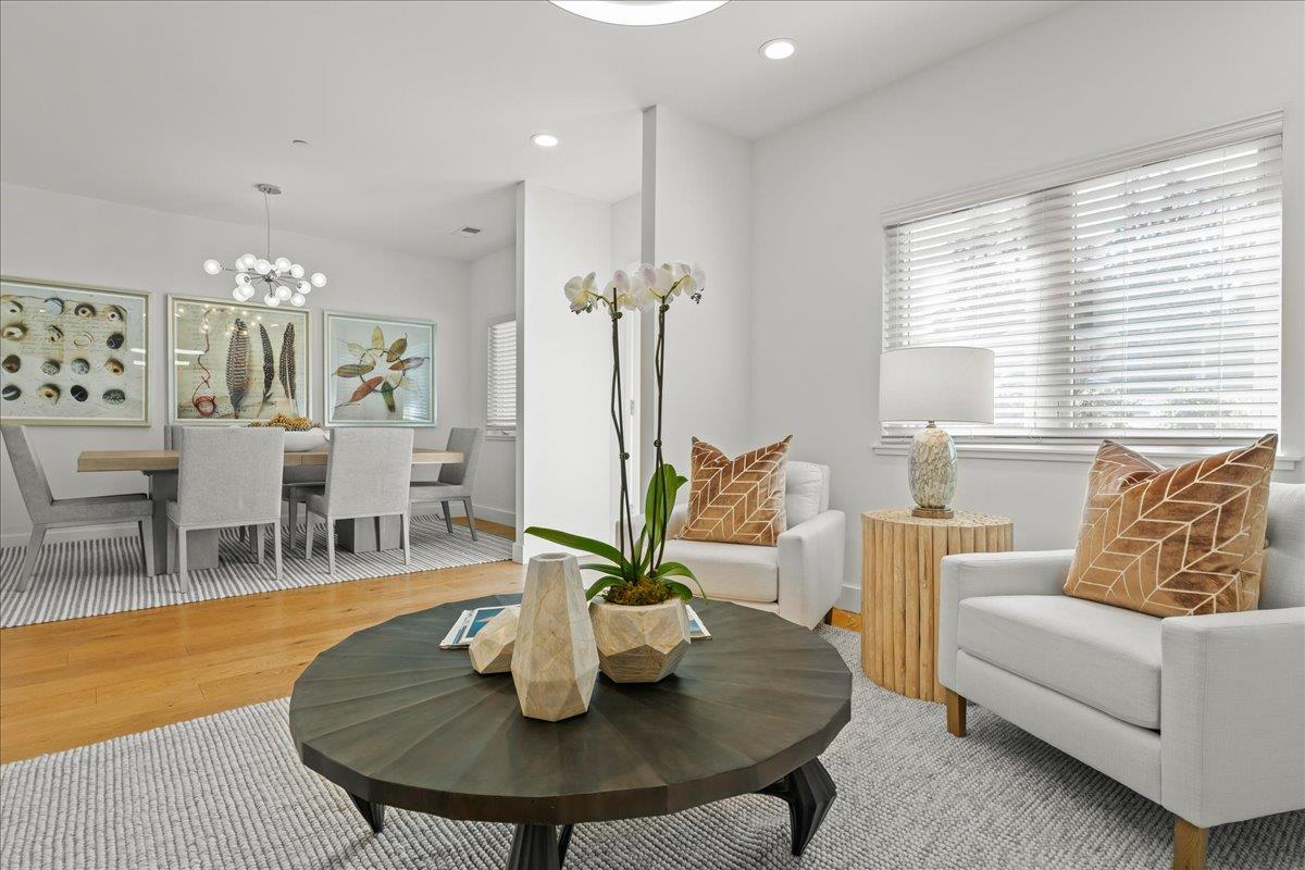 1233 Crompton Road Redwood City, CA 94061 - Photo 5 of 28 a living room with furniture and a table