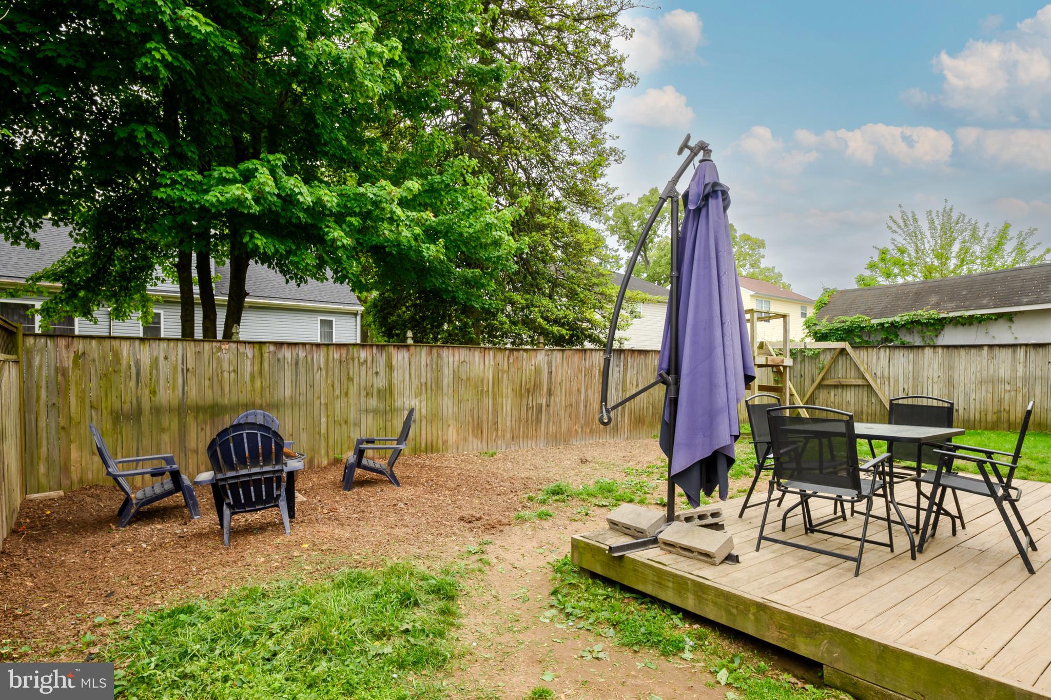 757 209th Street Pasadena, MD 21122 - Photo 19 of 32 a view of a chairs and table in the patio
