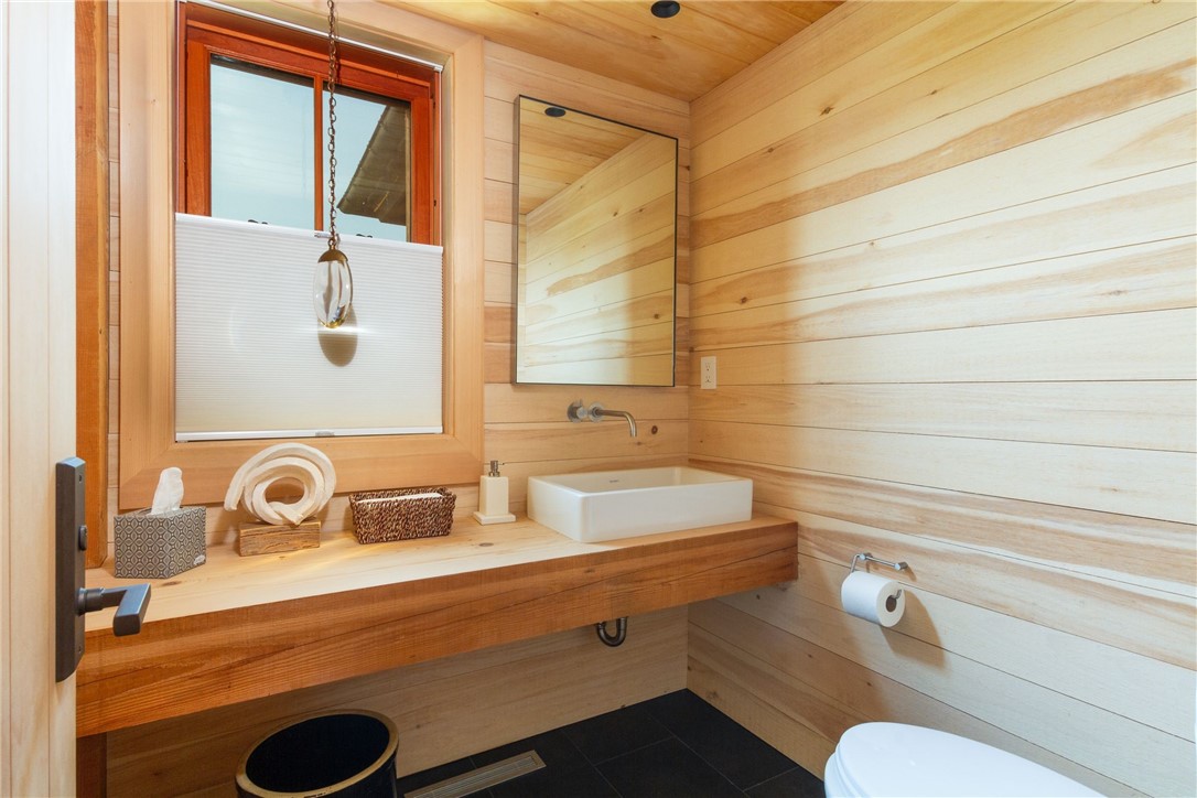 1776 Corn Neck Road Block Island, RI 02807 - Photo 23 of 49 Main House Half Bath - Dorn Bracht Fixtures - Custom Designed Lighting