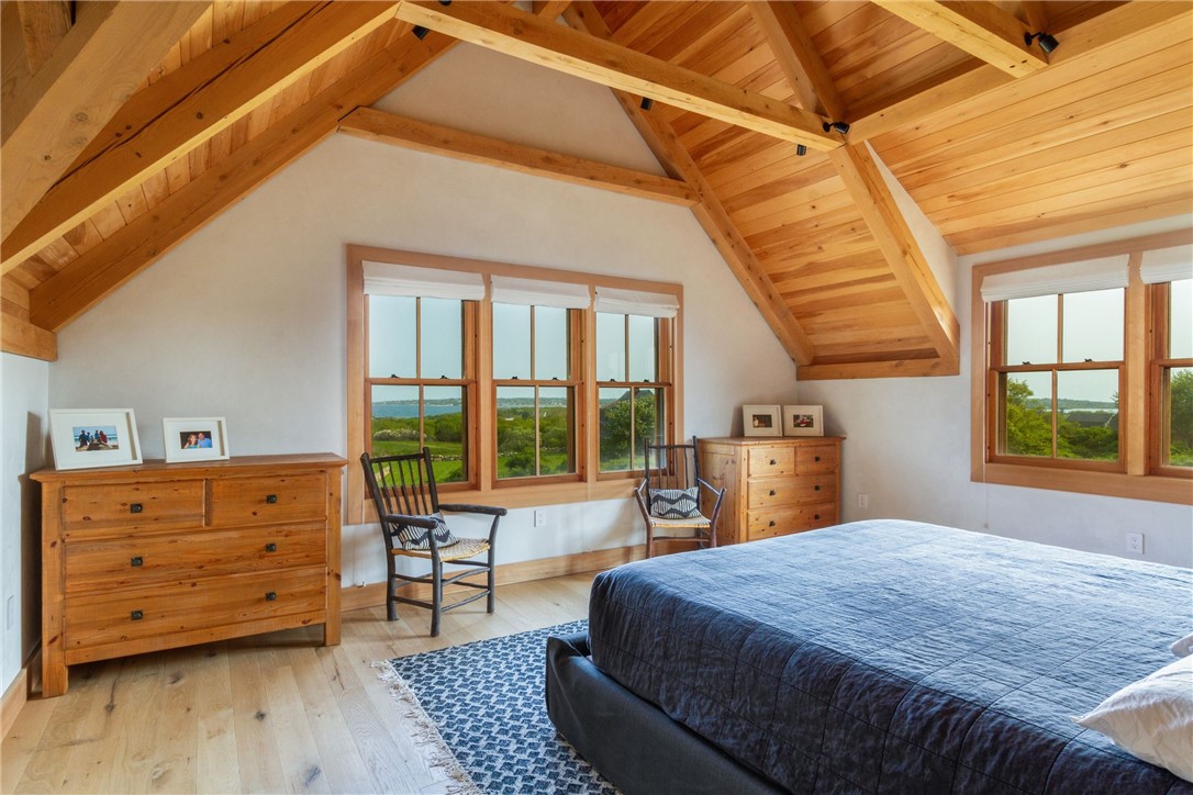 1776 Corn Neck Road Block Island, RI 02807 - Photo 24 of 49 Master Bedroom - with Views of the Atlantic Ocean